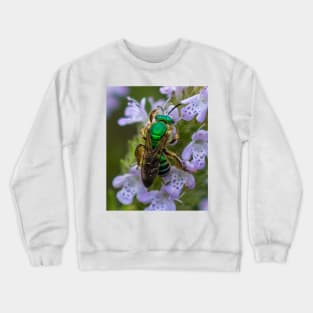 Green Bee Crewneck Sweatshirt